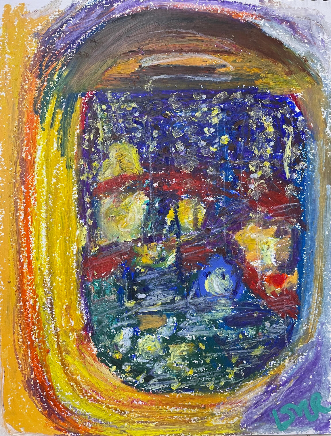 Untitled (Airplane Window)