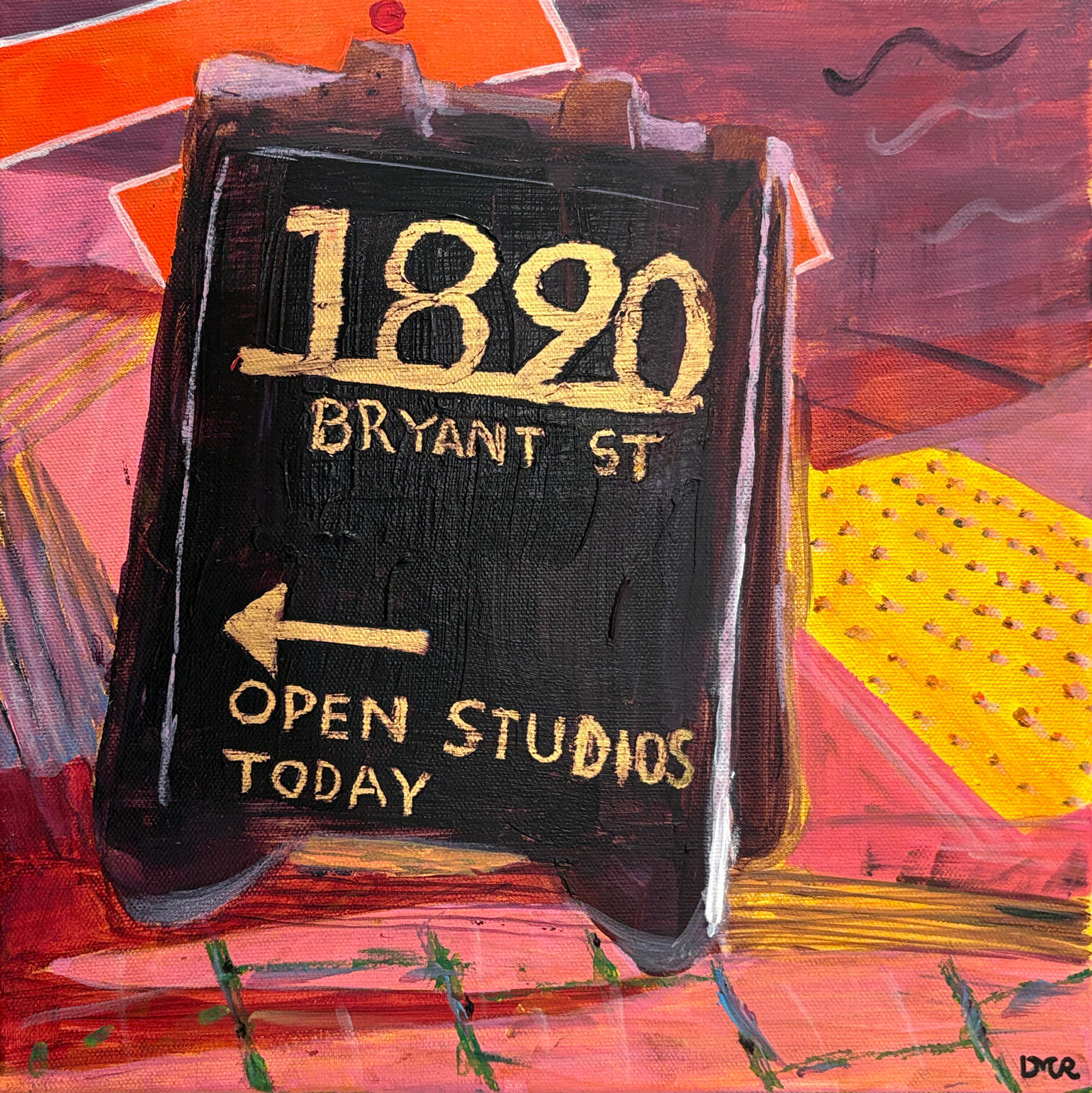 1890 Bryant, 12"x12"